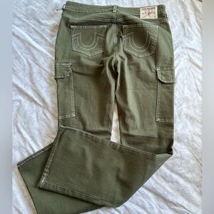 True Religion Bootcut Cargo Jeans NWOT